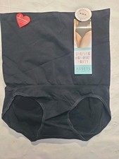 ASSETS by SPANX Women's Remarkable Results High-Waist Control Briefs Black 1X