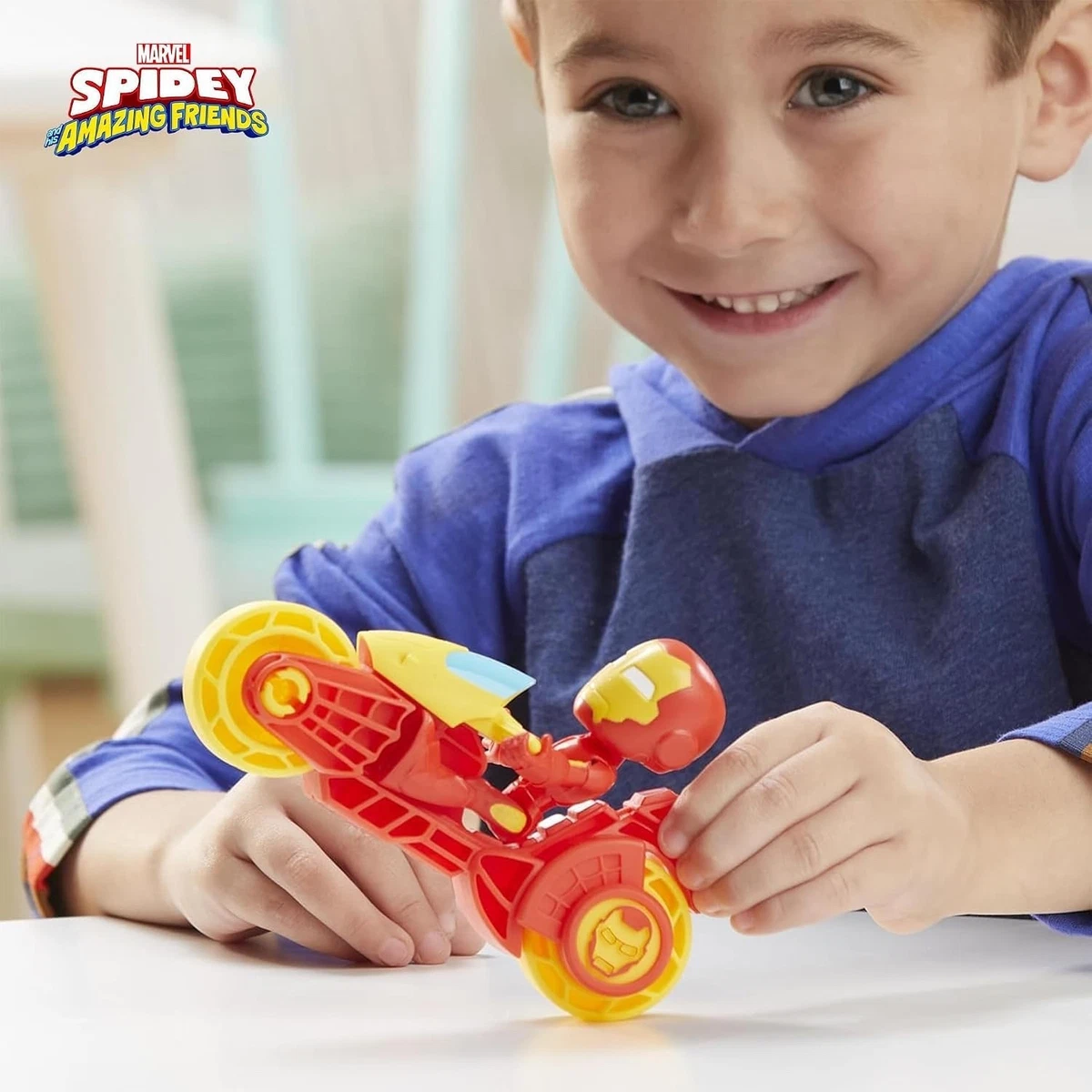 Hasbro Marvel, Spidey Y Sus Fantásticos Amigos, Juegos De Iron Man Y...