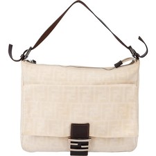 Fendi FF Monogram Baguette Buckle borsa a mano fibbia cintura