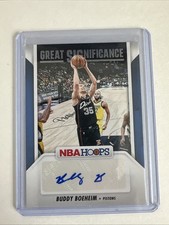 2024-25 Panini Nba Hoops - Great Significance Buddy Boeheim #GS-BBP (AU, RC)