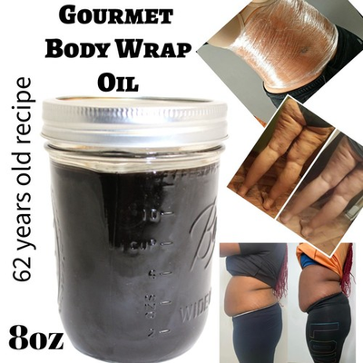 #ad Old Fashion Body Wrap Oil Weight Loss Body Slimming Fat Burning $30.00