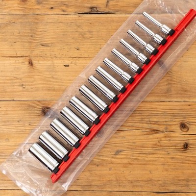 Tekton 1/4'' metrisch tief Steckschlüsselsatz 4-15 mm SHD90113