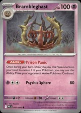 Brambleghast 047/094 ME02 Phantasmal Flames U NM English Pokémon