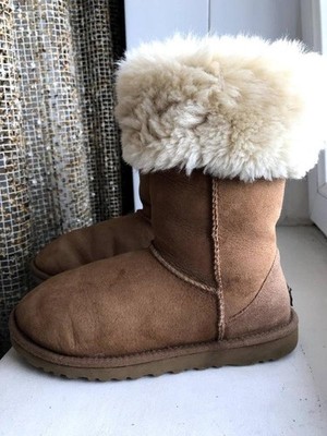 Women UGG Boots Beige 37 #O0B6