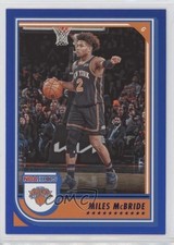 2022-23 Panini NBA Hoops Blue Miles McBride #27 8d2