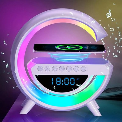 Bluetooth Smart Intelligent LED Lamp Speaker Wireless Atmosphere RGB Nachtlicht