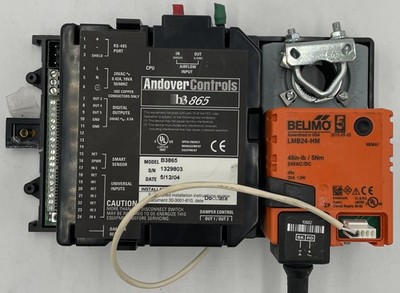 Andover Controls B3865 VAV Controller with Belimo LM24-M Actuator