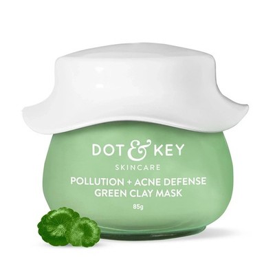 Dot & Key Anti-Akne Salicyl Green Clay Gesichtsmaske 85g | Kostenlose Lieferung
