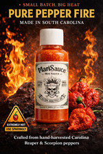 MariSauce™ Super Hot Sauce 2oz | Carolina Reaper & Scorpion | Small Batch Spicy
