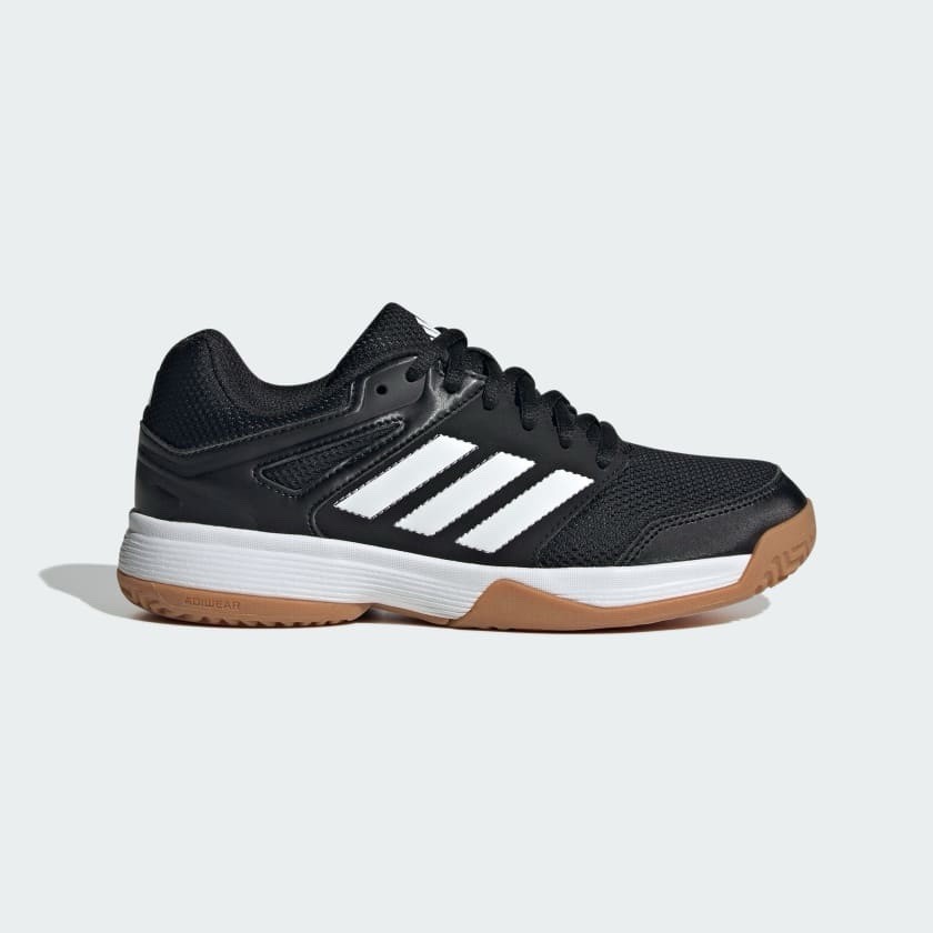 Adidas Speedcourt Indoor Shoes Juniors Boys Black Size UK 5 (Ref203) Adidas Speedcourt Indoor Shoes Juniors Boys Black Size UK 5 (Ref203)