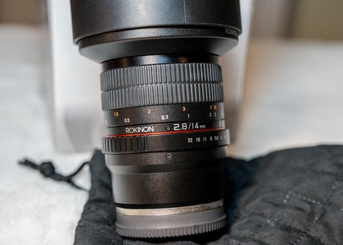 Rokinon 14mm F2.8 Super Wide Angle Lens for Sony E-Mount - Model FE14M-E - Bild 5 von 5