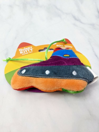 2 Pack Catnip Pounce & Chase Cat Toy Roll w/ Pride Roller Skate Quirky Kitty - Picture 4 of 6