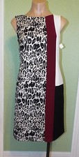 Ann Taylor Dress Animal Print Size 0