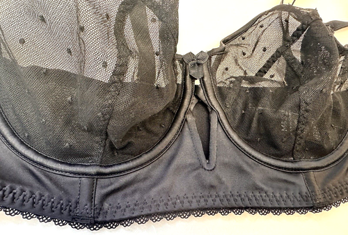 ¡NUEVO! Sujetador balcón sin acolchar M&S Boutique Marks & Spencer UK38B negro palangline - Imagen 6 de 12
