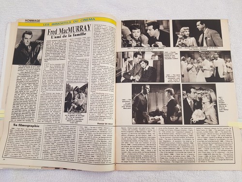 CINE REVUE N°46 1991 LINDA HAMILTON COSTNER FERRAT NKOTB GENE TIERNEY MACMURRAY - Picture 16 of 23