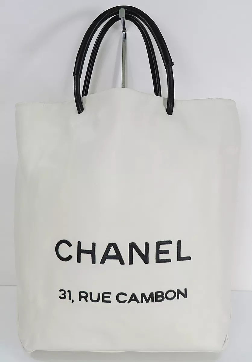 used chanel deauville tote bag