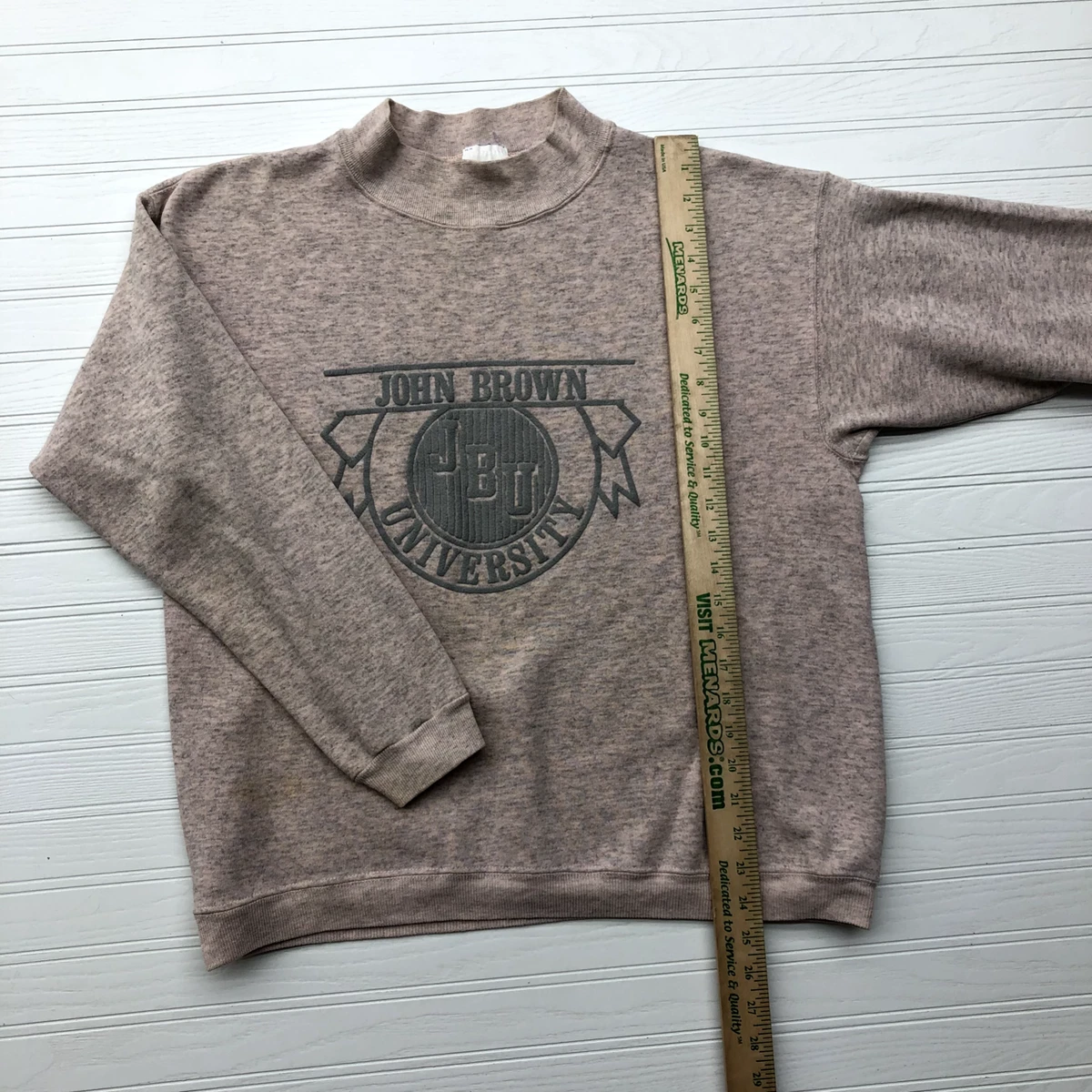 Vintage Famous Sportswear Pink John Brown University Sweatshirt