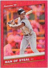 2020 Donruss Retro RICKEY HENDERSON 