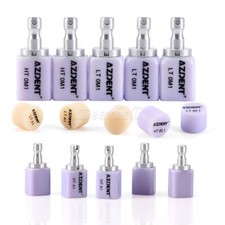 AZDENT HT/LT Dental Glass Ceramic Lithium Dislicate Blocks CEREC Emax CAD Block