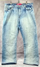 Vintage X2 Quality Denim Regular Fit Loose Bootcut  Blue Jeans  Men 100% Cotton