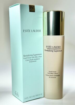 Estée Lauder Revitalizing Supreme+ Youth Power Soft Milky Lotion 3.4 oz F/S NIB