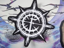 Carpathian Forest Logo Shape Patch Black Meta...