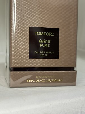Tom Ford Ebene Fume 8.4oz Decanter Perfume EDP Huge HTF NEW Sealed