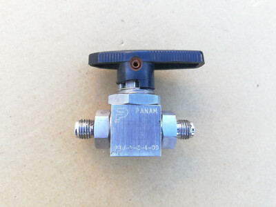 PANAM PSV-2-S-04-0D Kugelhahn Valve V2A Edelstahl pneumatic hydraulic Ventil