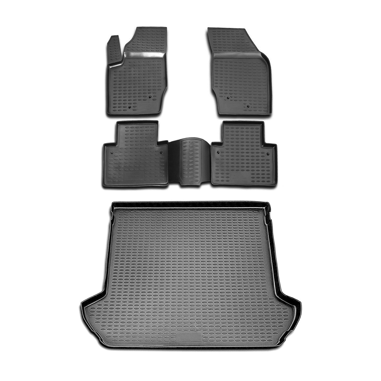 For Volvo XC90 20032014 Floor Mats & Trunk Mat Cargo Liner Set All