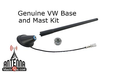 Volkswagen JETTA Antenna BASE & MAST Kit  ''OE'' 1999-2005 FUBA VW 