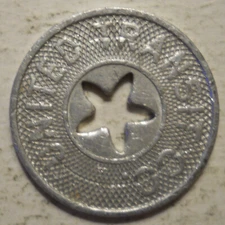 United Transit Company (Providence, Rhode Island) transit token - RI700F