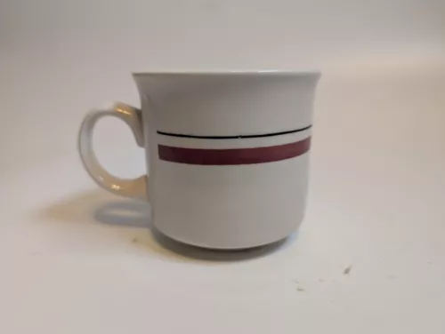 Vintage Churchill England Mugs Tea Coffee Brown Blue Stripes 8 Available 