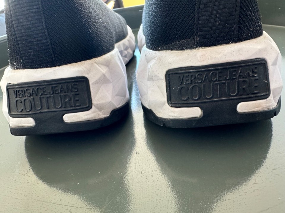 versace jeans couture sneakers women tall cloth trainers size 9 US / 39