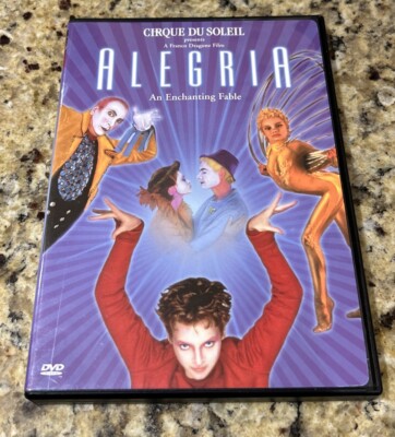 シルク・ドゥ・ソレイユ アレグリア　DVD Alegria (DVD, 2000) Cirque Du Soleil 14381687422| eBay