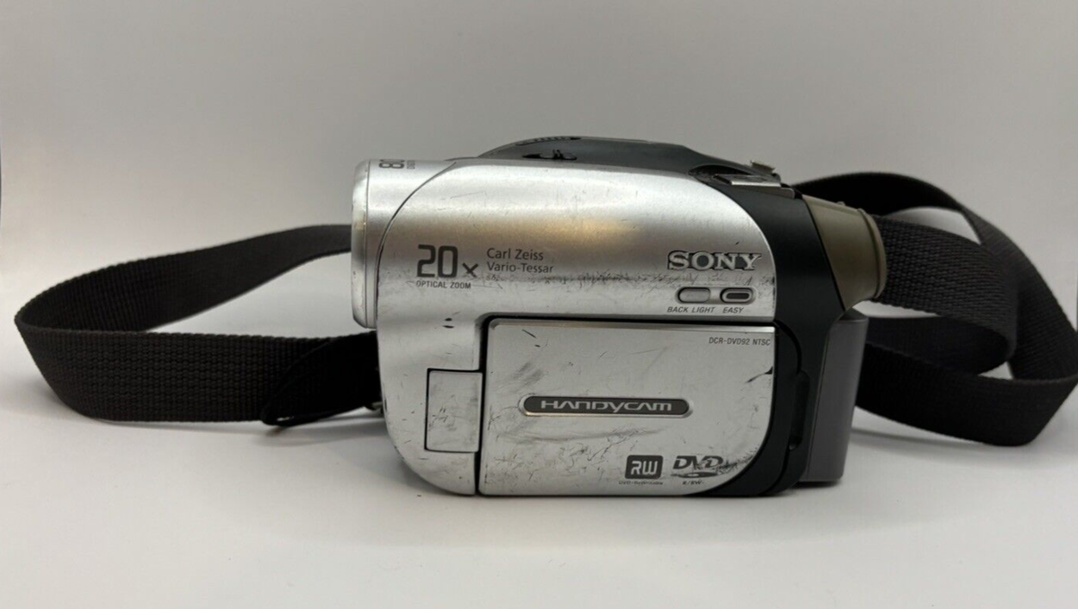 Sony Handycam DCR DVD92 Carl Zeiss Lens 20x Optical Zoom | eBay