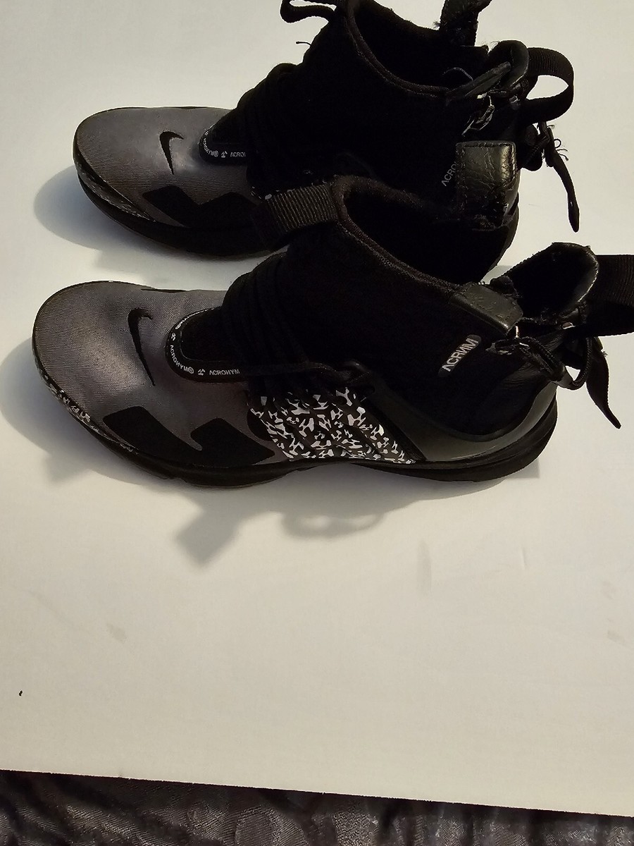 Acronym x Nike Air Presto Mid “Cool Grey” 2018 FW AW 18 Nike Acronym x Air Presto Mid 'Cool Grey' AH7832-001