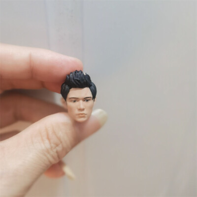Painted 1/12 Scale The Asian Super Star Jay Chou Head Sculpt Fit 6'' ML Figure