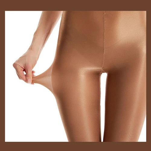 NEU 70d Shaping Tights Tanz Yoga Strümpfe 220lbs Plus Size Oil Shiny Pantyhose - Bild 9 von 20