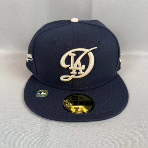 Los Angeles Dodgers New Era Fitted Hat Mens 7 1/8 City Connect 59FIFTY New NWT