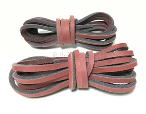 burgundy boot laces
