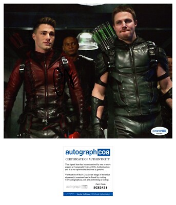 COLTON HAYNES SIGNED TEEN WOLF ARROW ARSENAL 8x10 PHOTO - ACOA COA
