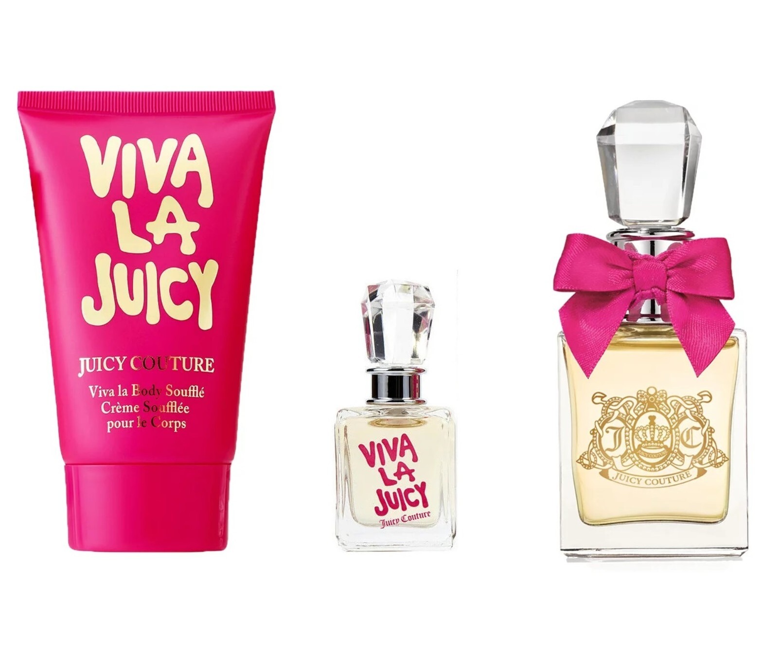 VIVA LA JUICY by JUICY COUTURE for Women 3pc SET 0.5 oz EDP Spray