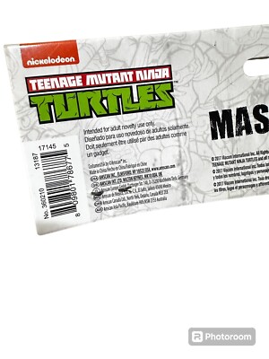 Nickelodeon's Teenage Mutant Ninja Turtles Adult Red Glitter Mask