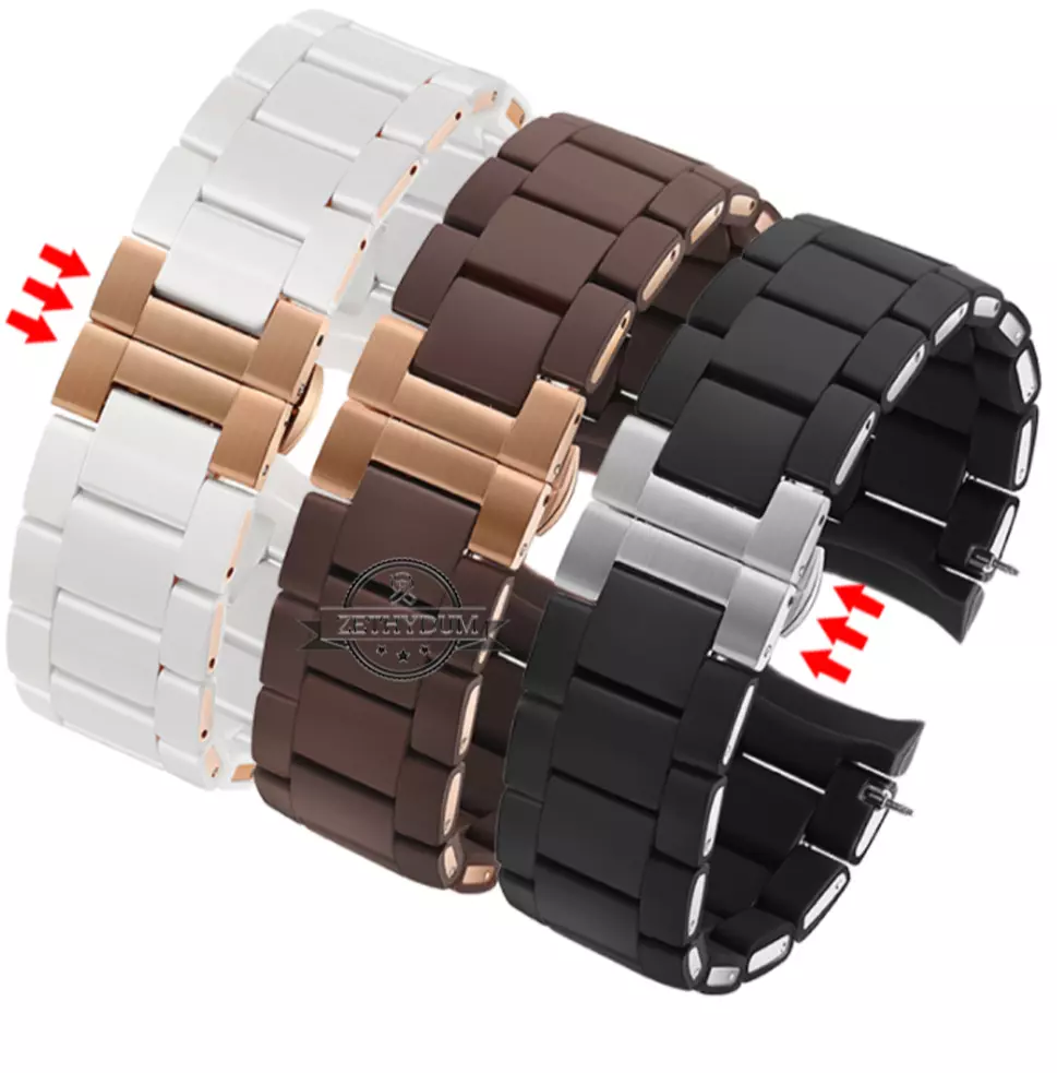 20mm 23mm Silicone Watchband Watch Strap For Armani AR5905 AR5920 AR5858 AR5921