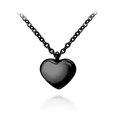 Collana Donna Con Ciondolo Cuore Aperto In Acciaio Inox, Gioiello Romantico E Minimal, Catena Regolabile 50cm - 4