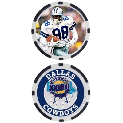 MICHAEL IRVIN - COWBOYS SUPER BOWL XXVIII - POKER CHIP