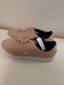 lacoste womens shoes pink