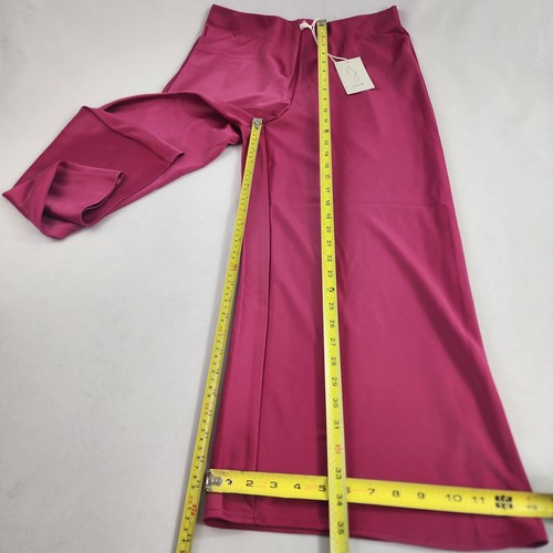 Joie Pants Womens sz 8 Wide Fit Red 0789501 Polyester Elastane Ladies - Picture 2 of 12