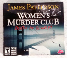 James Patterson Women's Murder Club Death in Scarlet PC/Mac CD-ROM game 2008