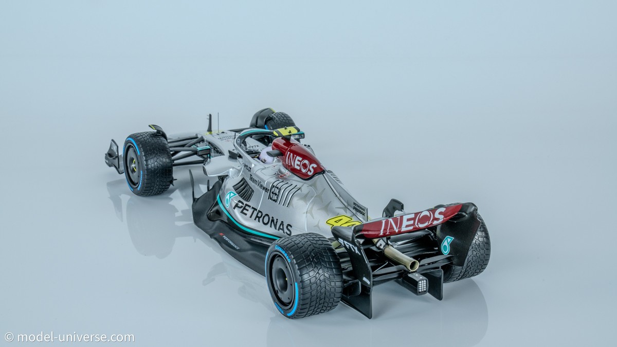 Modèle Réduit 1/43 Mercedes-AMG W13 F1 Hungarian GP 2022 Par Minichamps - Neuf
